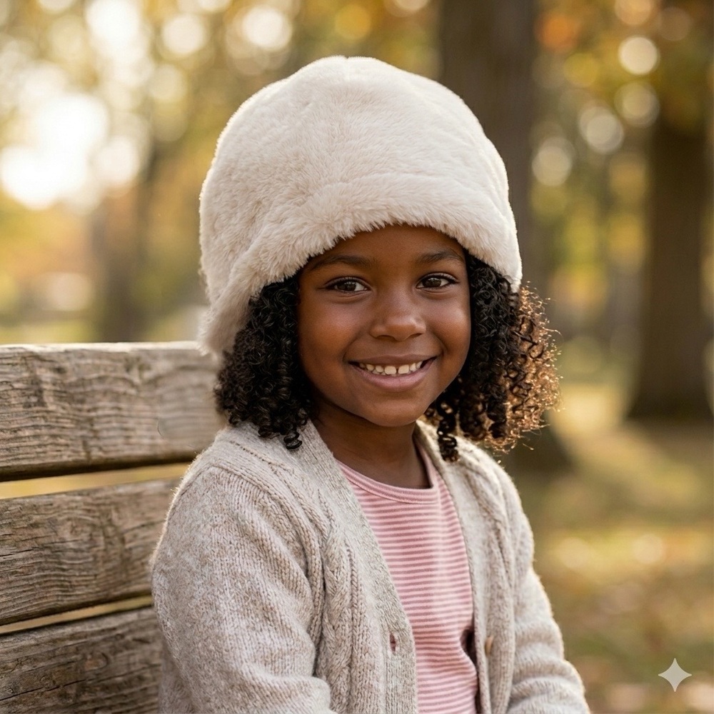 Gymboree Girls Faux Fur Hat I-0330